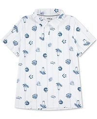 Hurley Big Boys Printed Belmont Polo T-Shirt