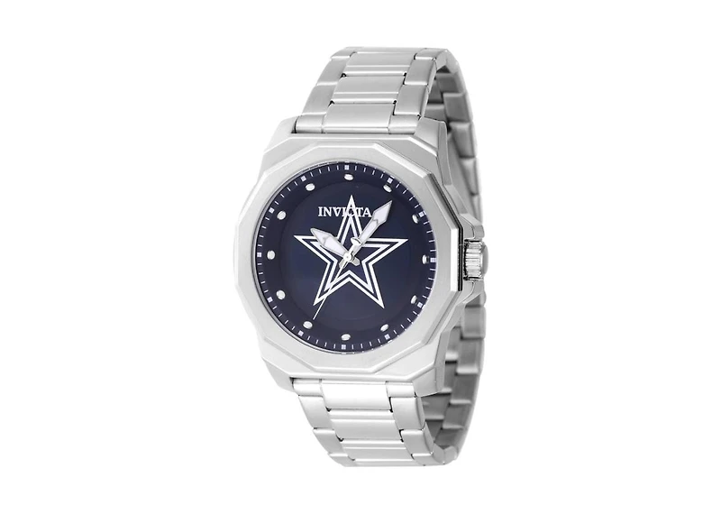 Invicta Men's 47920 Nfl Dallas Cowboys Quartz 3 Hand Blue Dial Watch