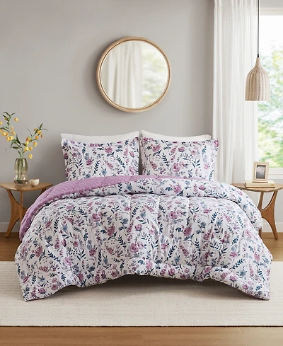 Addison Park Mina Reversible Printed 3-Pc. Comforter Sets, Exclusively at Macy's
