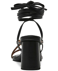 Dv Dolce Vita Women's Haze Strappy Lace-Up Block-Heel Dress Sandals