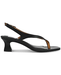 Dv Dolce Vita Women's Birdie Ankle-Strap Thong Heeled Dress Sandals