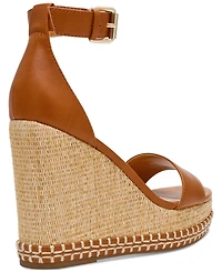 Dv Dolce Vita Women's Tammara Ankle-Strap Platform Whipstitch Wedge Sandals