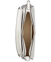 Lauren Ralph Lauren Women's Crosshatch Leather Medium Danni Shoulder Bag