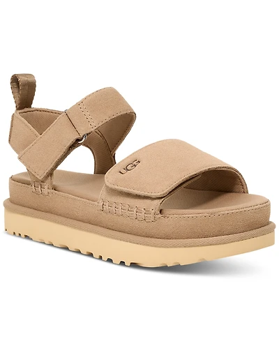 Ugg Women's Goldenstar Flat Platform Lug-Sole Sandals