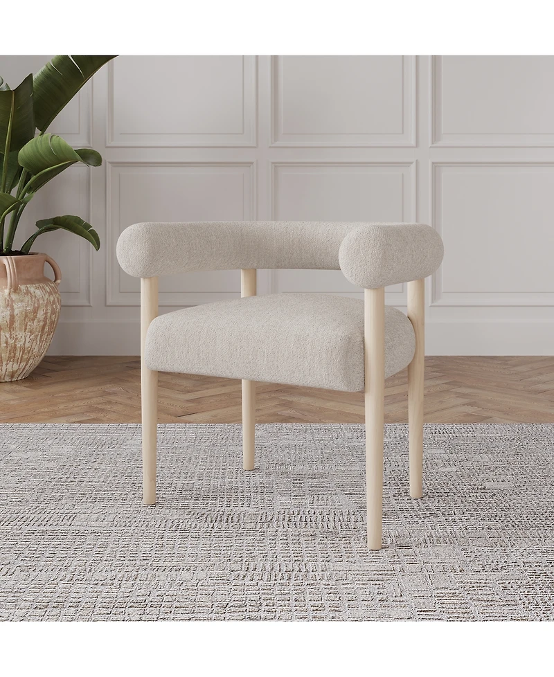 Lunare Rolled Back Dining Chair, Created for Macy's