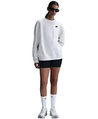 Nike Womens Sportswear Club Fleece Loose Crewneck Sweatshirt