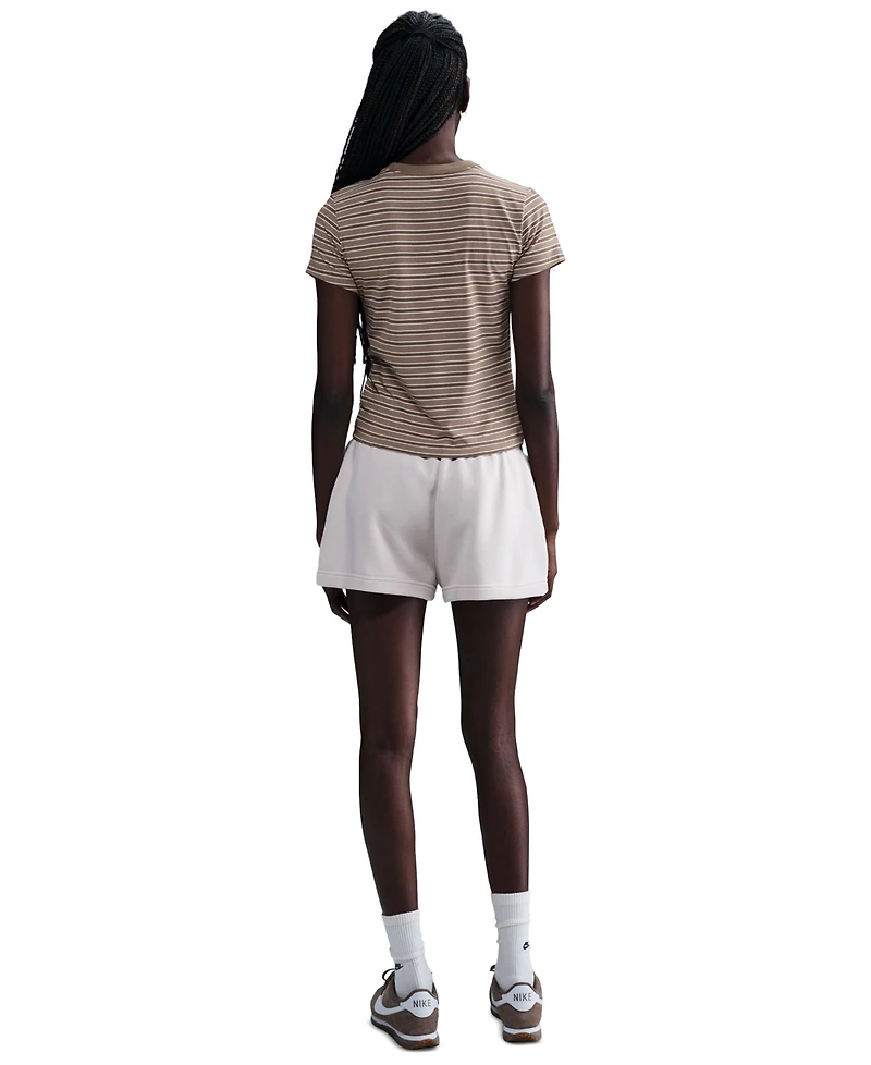 Nike Sportswear Women's Chill Knit Slim Striped T-Shirt