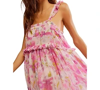 Free People Women's Moon Phase Printed Midi Nightgown