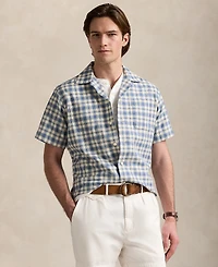 Polo Ralph Lauren Men's Classic-Fit Plaid Oxford Camp Workshirt