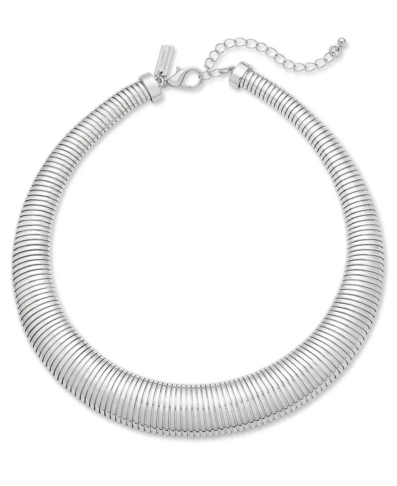 I.n.c. International Concepts Gold-Tone Omega Chain Collar Necklace, 17" + 3" extender, Exclusively at Macy's