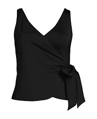 Lands' End Women's Ddd-Cup Side Tie Tankini Top