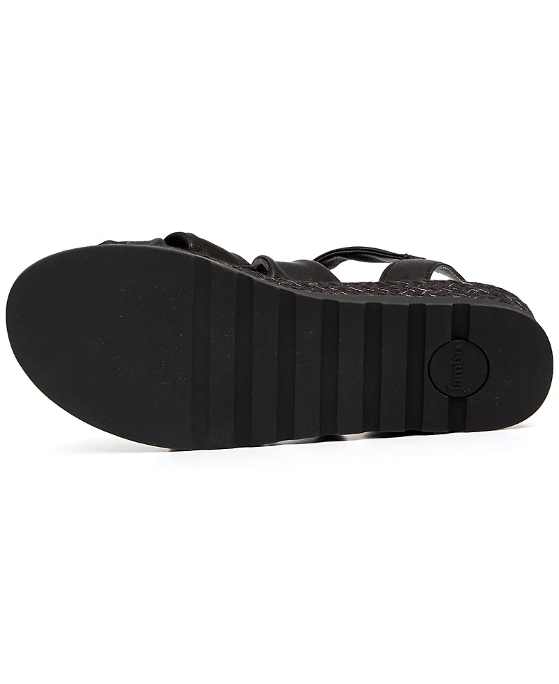 Jambu Women's Diana Slip on Wedge Sandals