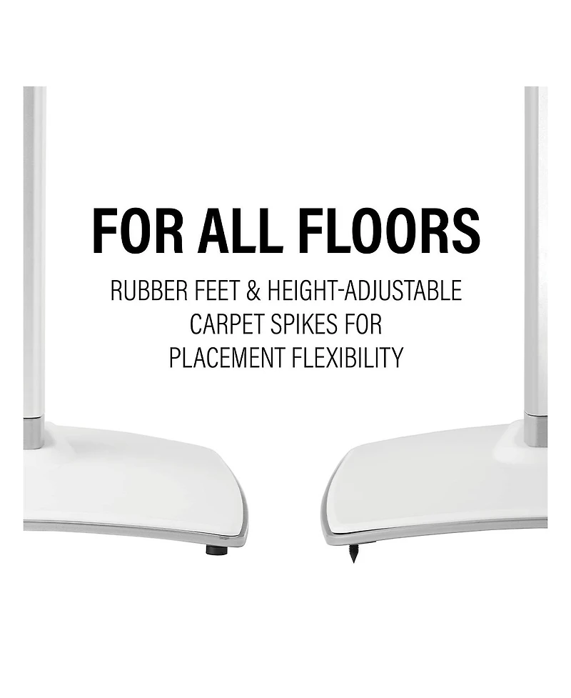 Sanus Height-Adjustable Speaker Stands for Sonos Era 300 - Pair