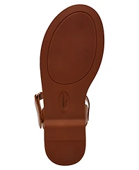 Anne Klein Women's Elani Round Toe Footbed Sandals