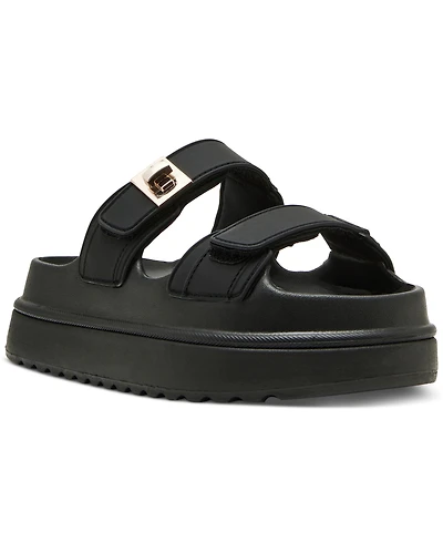 Steve Madden Women's Bigschmona Platform Slide Sandals