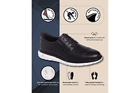 Marc Joseph New York Hill Street Hands-Free Slip On Technology Leather Wingtip Oxfords