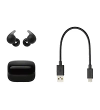 Sony LinkBuds Open True Wireless Earbud Headphones with Earbud Case Bundle
