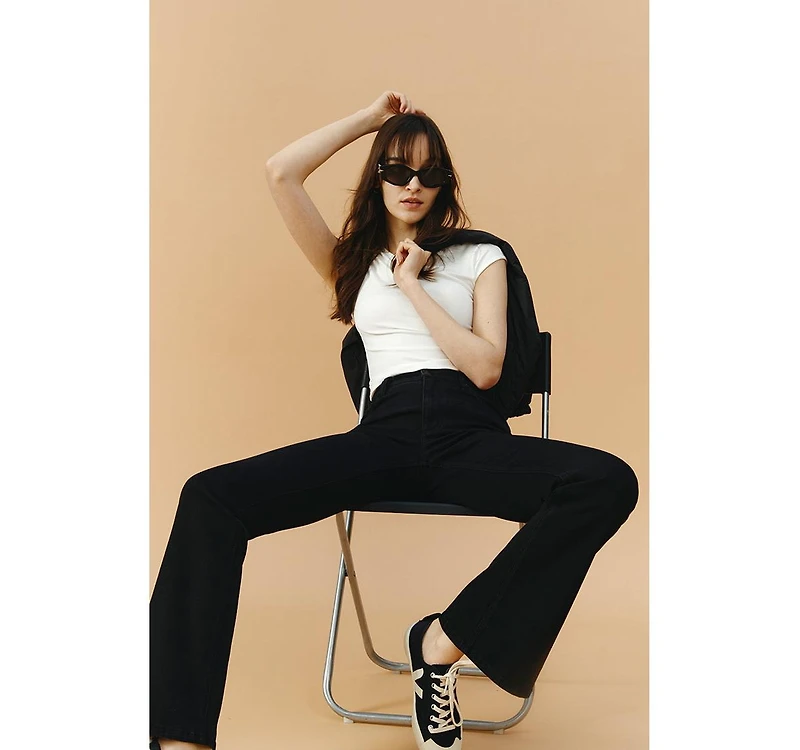 Vintage High Rise Flare Lala Jeans