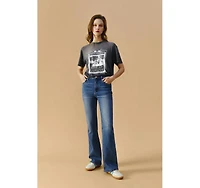 Barbara High Rise Bootcut Jeans