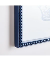 15.75"W x 1"D x 21.25"H Ornamental Urns In Blue Study Framed Wall Art Set of 4