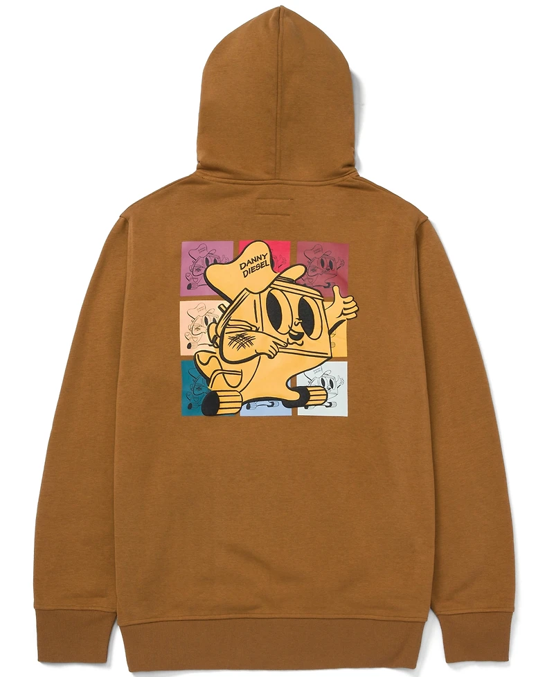 Cat Men's Graphic Pullover Hoodie