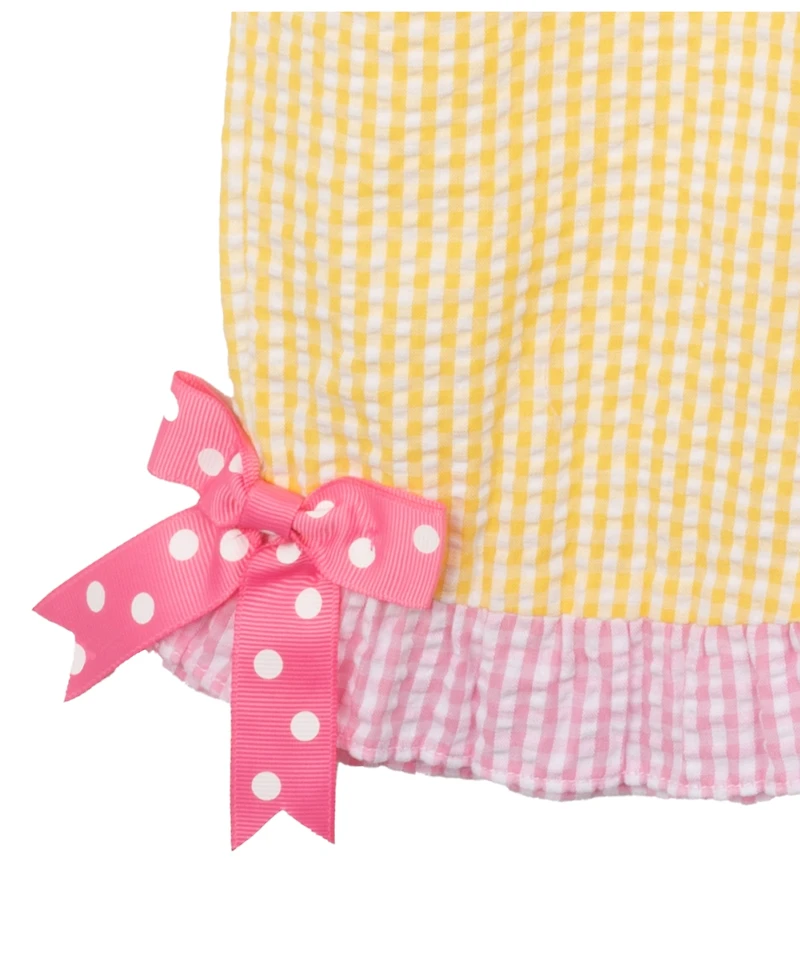 Rare Editions Baby Girls 2-Piece Spring Seersucker Dress Set