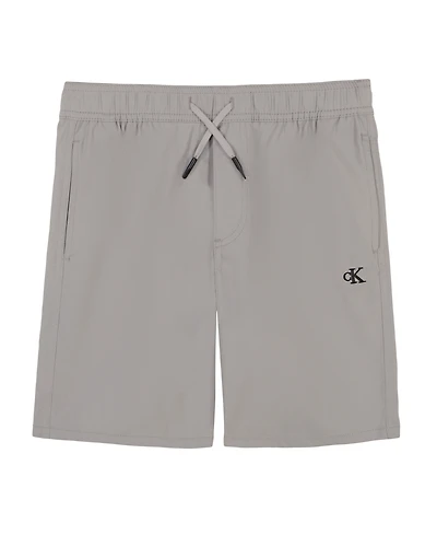 Calvin Klein Boys 8-20 Embroidered Monogram Tech Shorts