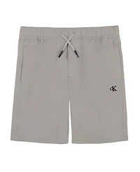 Calvin Klein Boys 8-20 Embroidered Monogram Tech Shorts