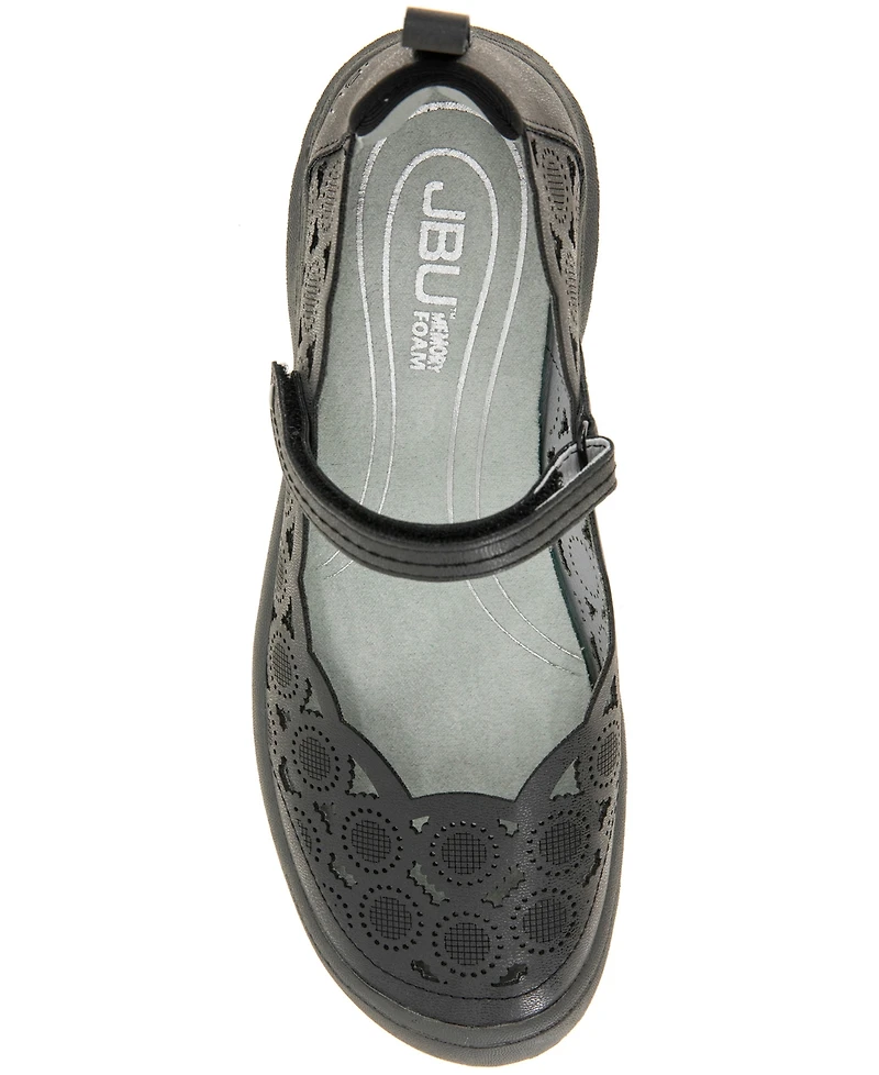 Jbu Women's Anne Casual Mary Jane Shoe