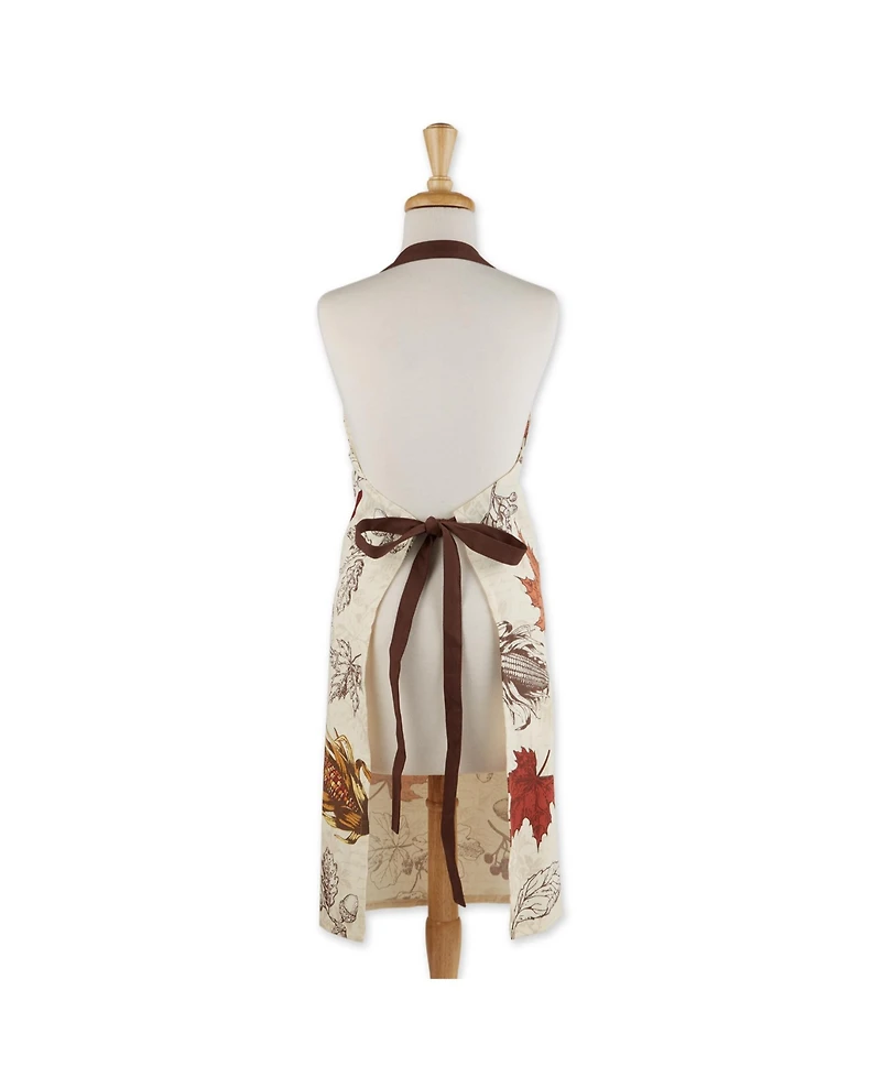 Design Imports Autumn Botanical Printed Apron