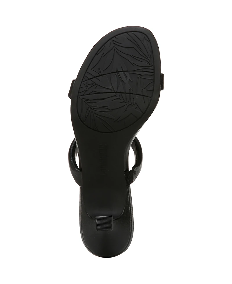 LifeStride Women's Nalani Open Round Toe Slide Dress Sandals
