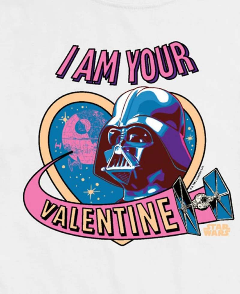 Airwaves Men's Star Wars I Am Your Valentine Short Sleeve T-Shirt