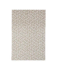 Design Imports Leaf Print Fridge Liner 6 Pack Set, 24" x 12"