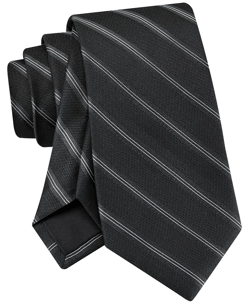 Calvin Klein Men's Birch Stripe Tie