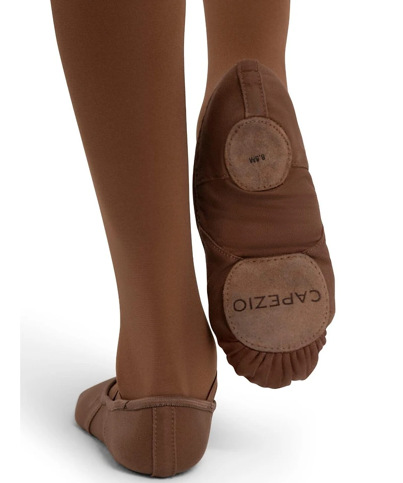 Capezio Toddler Girls Hanami Canvas Narrow Ballet Shoe