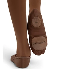 Capezio Toddler Girls Hanami Canvas Narrow Ballet Shoe