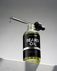 Lovery LoveryMen Nourishing Unscented Beard Oil, 4 oz.