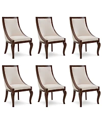 Nelman 6-Pc. Dining Host Chair Set, Created for Macy's