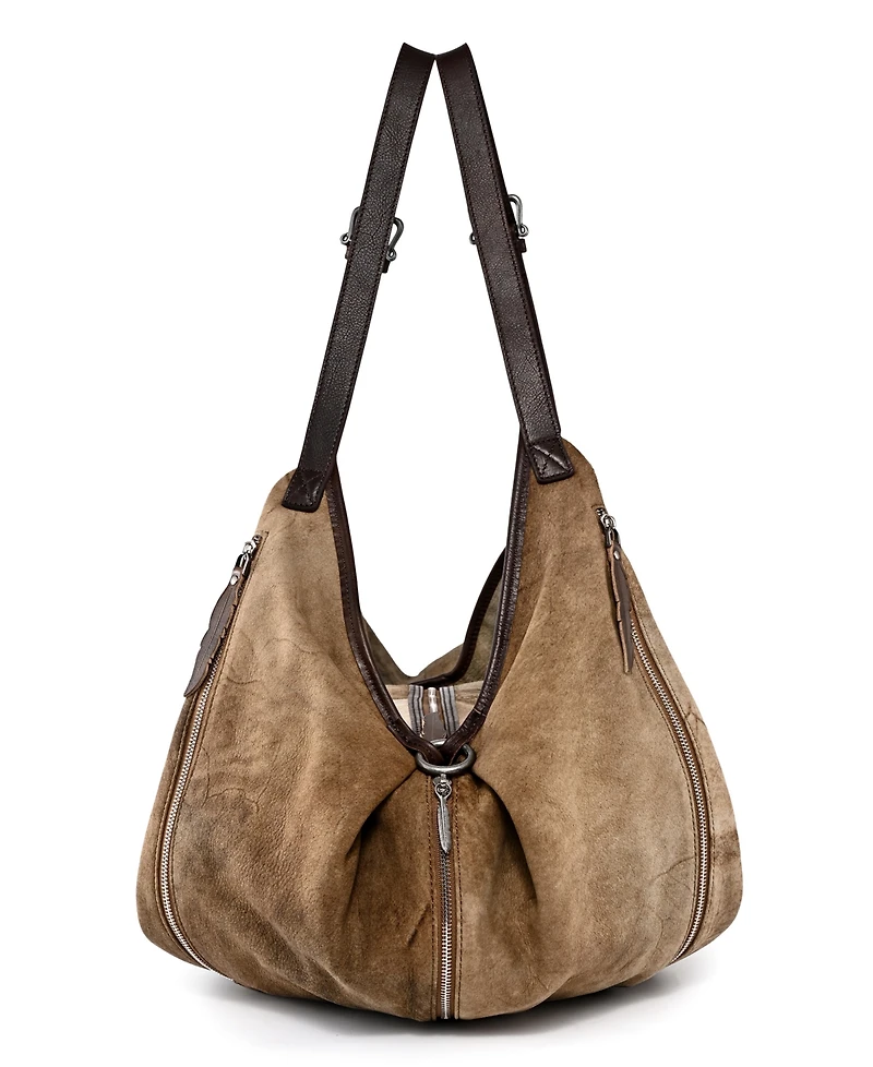 Old Trend Women's Genuine Leather Dorado Hobo Convertible Backpack