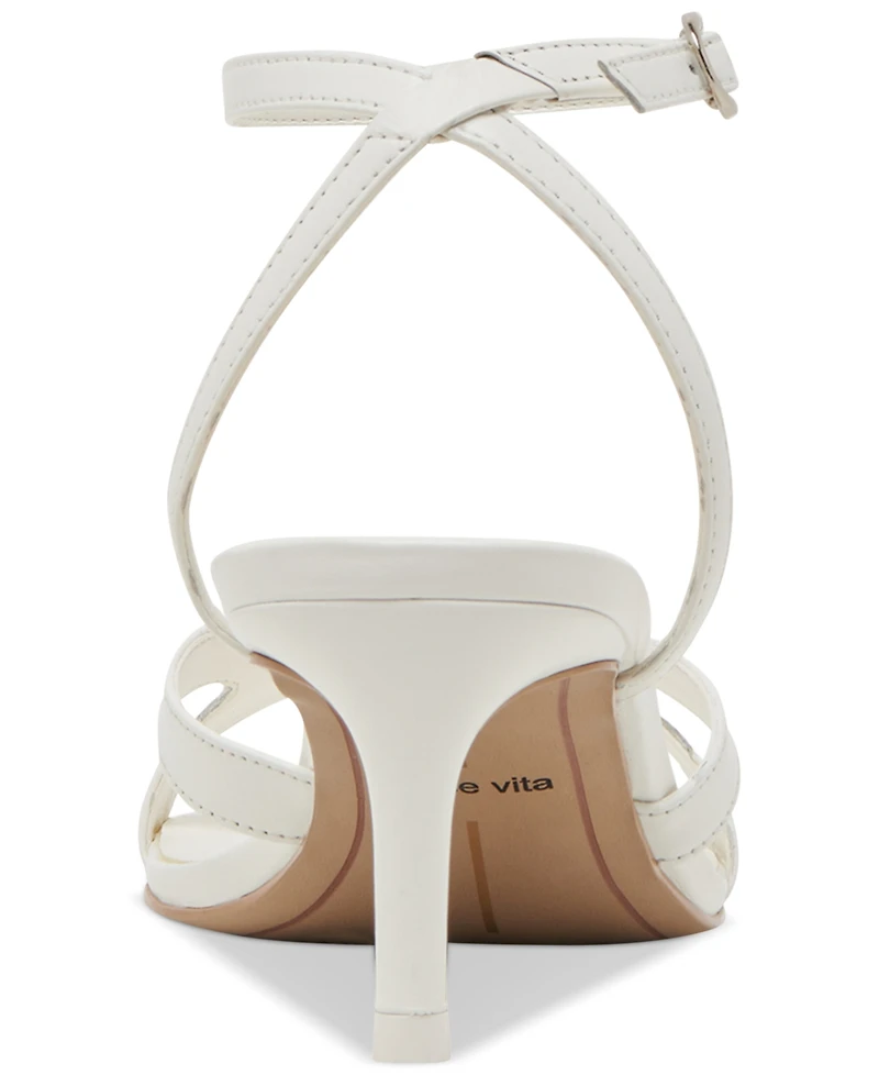Dolce Vita Women's Becki Wide Width Two-Piece High Heel Dress Sandals
