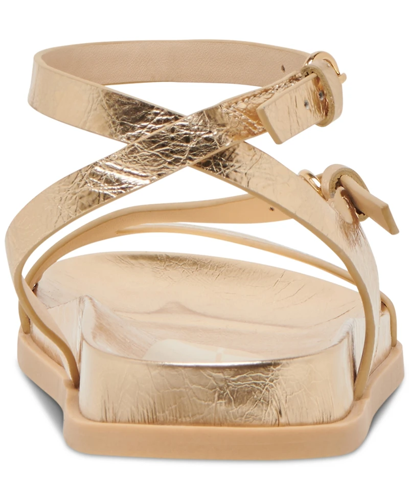 Dolce Vita Women's Darlis Strappy Footbed Flat Sandals
