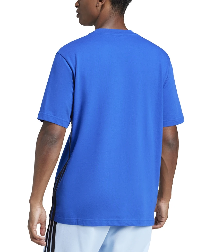 adidas Men's Essential Three-Stripes Single Jersey T-Shirt