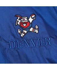 Mitchell & Ness Men's and Women's Royal Denver Nuggets Hardwood Classics Team Og 3.0 Anorak Half-Zip Windbreaker Jacket