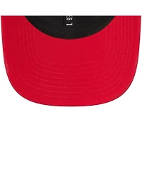 New Era Men's Scarlet San Francisco 49ers Adventure Camo Trucker 9SEVENTY Stretch-Snap Adjustable Hat