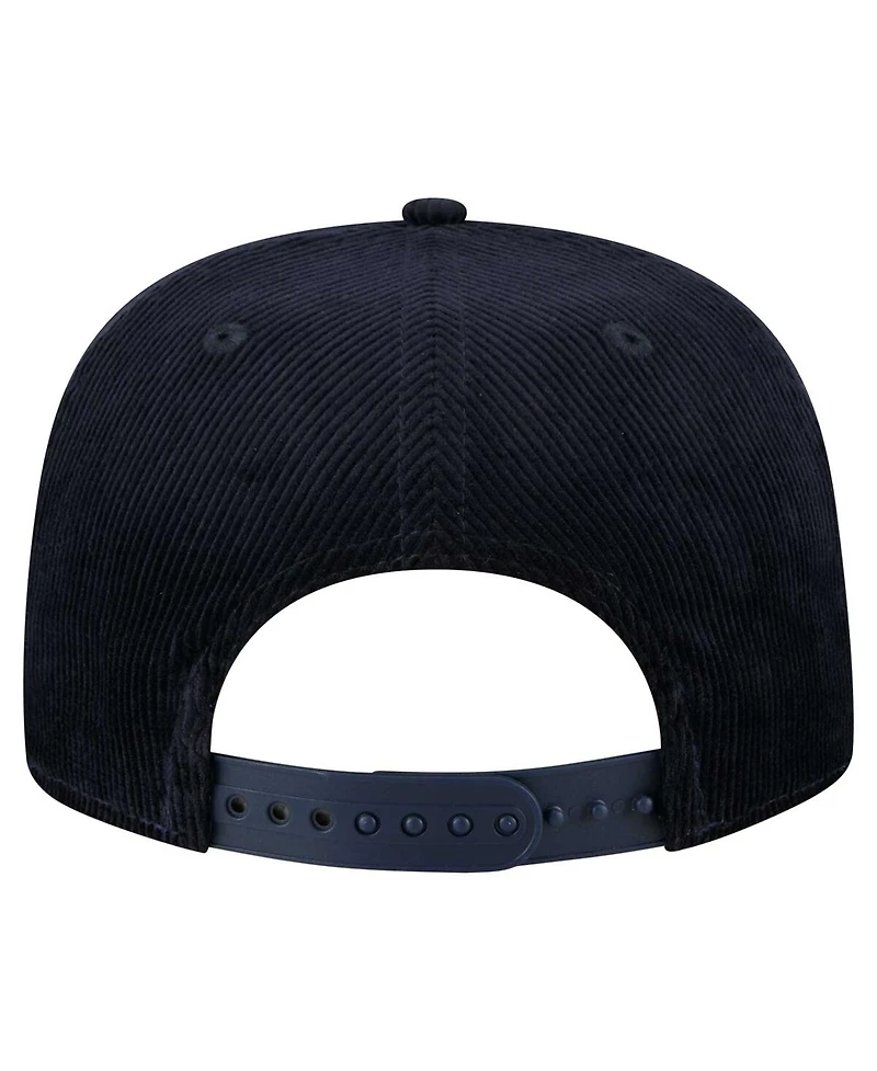 New Era Men's Navy Detroit Tigers Full Circle Corduroy Golfer Adjustable Hat