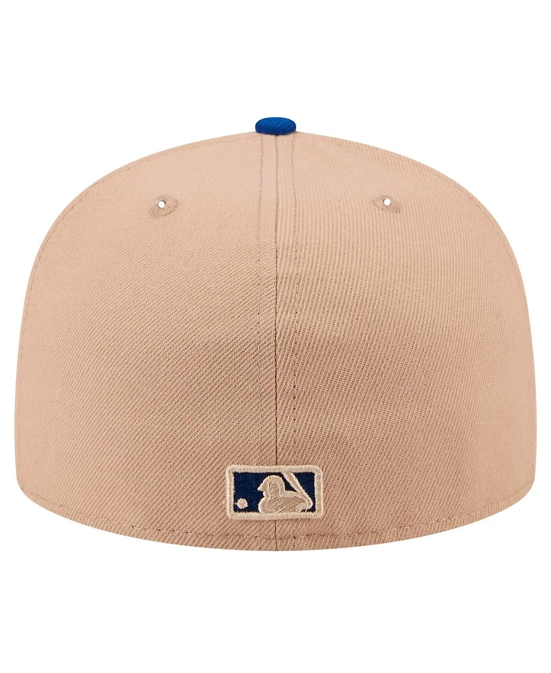 New Era Men's Khaki Toronto Blue Jays 59FIFTY Fitted Hat