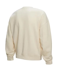 Mitchell & Ness Women's Cream Philadelphia Flyers Logo 3.0 Pullover Sweatshirt
