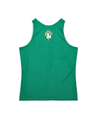 Mitchell & Ness Men's Kelly Green Boston Celtics Hardwood Classics Reversible Mesh Practice Jersey