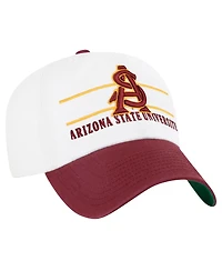'47 Brand Men's White Arizona State Sun Devils Gridiron Clean Up Adjustable Hat