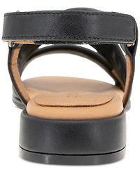 Gentle Souls Women's Heather Crisscross Flat Sandals